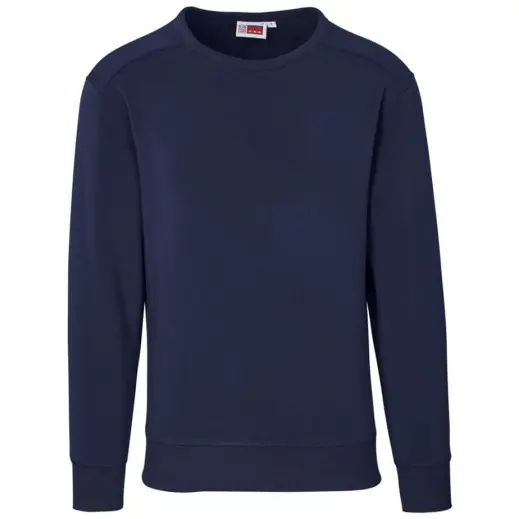 Mens Quinn Crew Neck Sweater Navy Front